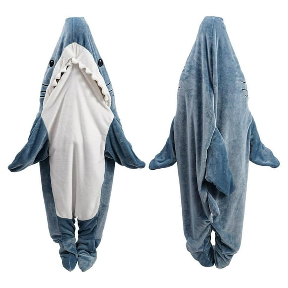 Sudadera portátil con capucha de tiburón para adultos InKarts, diseño de tiburón