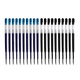 thumbnail image 3 of Recambio de tinta para bolígrafo de gel, L98 mm, repuesto de recarga para bolígrafo, recambios neutros para metal 424, negro, azul, para oficina y escuela, 10 unidades, 3 of 5