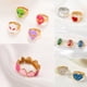thumbnail image 3 of Ins style simple retro ring dripping oil gossip love irregular ring creative geometric index finger ring for women Couple jewelry Valentine's Day gift, 3 of 5