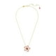 thumbnail image 2 of Colgante Idyllia de Swarovski con flor rosa en tono dorado, 2 of 8