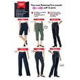thumbnail image 3 of Woman Within Plus Size Straight Leg Elastic Waist Stretch Fineline Denim Jean (Petite & Tall Available), 3 of 5