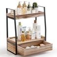 thumbnail image 1 of Organizador de baño Boulphia para encimera de 2 niveles con cajones, 1 of 7