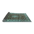 thumbnail image 2 of Ahgly Company Indoor Square Persian Light Blue Traditional Area Rugs, 7' Square, 2 of 4