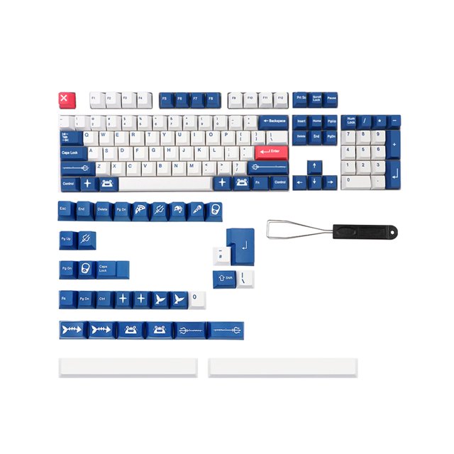 Tapas de PBT con impresión sub de 138 , Tapas cereza a, para s mecánicos Yotijar Theme Key Caps