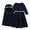 Navy, variant on Qingpeng Muslim Dress for Girls Cotton Long Sleeve One-Piece Prayer Dress, Hijab for Kids, Girls Abaya