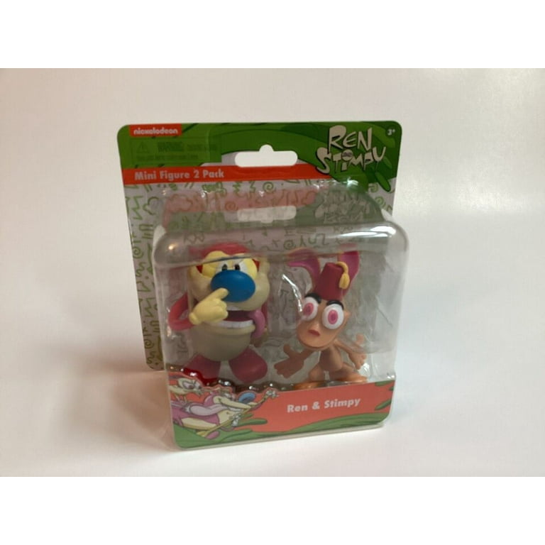 Nickelodeon ~ Ren & Stimpy ~ 2 Pack Mini Figure Set