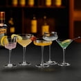 thumbnail image 3 of Clear Crystal Spirit Glasses, Perfect For Liqueur And Strong Drinks, Elegant Design With Smooth Edge And Sturdy Leg, 3 of 3