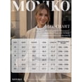 thumbnail image 7 of MOYIKO Mock Cowl Neck Long Sleeve Shirts for Women Casual Relaxed Loose Fit Pullover Shirt, 7 of 7