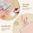 thumbnail image 5 of Lifewit 3 Pack(45Pcs) Small Bead Organizers and Storage, Plastic Craft Organizers and Storage with Hinged Lid, for Bracelet Jewelry Making Kits, Small Parts, Nails, Clear, 5 of 12