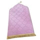 thumbnail image 1 of Alfombra de oración musulmana alfombra de oración engrosar la decoración liviana Púrpura, 1 of 8