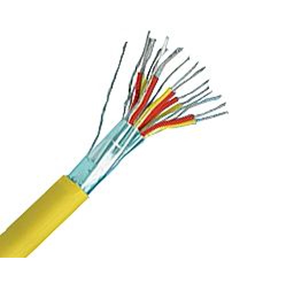 15ft 16 AWG 24 Pair Type KX Individual and Overall Shielded