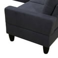 thumbnail image 7 of L Shaped Sofa Couch U Shaped Sectional Corner Sofa 6-Seater Furniture Modular Couches for Living room, Dark Grey, 7 of 7