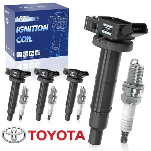 1PZ 4 x Ignition Coil For OEM 90919-02244 DENSO 673-1307 Toyota Camry Corolla RAV4