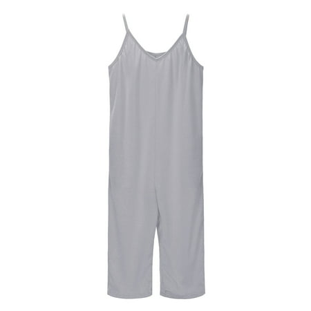 

Guang Cong Kids Girls Rompers Children Clothes Fashion Solid Casual Sleeveless Jumpsuits Long With Side Pockets Rompers Sizes 12-13 Years