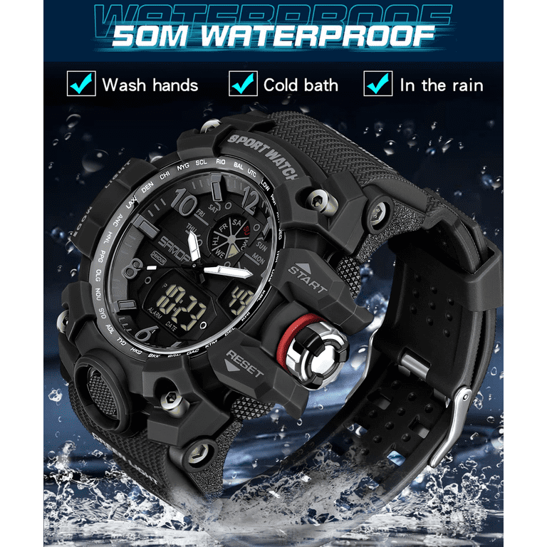 Findtime Men's Sport Military Tactical Digital Watch photo 4