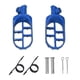thumbnail image 4 of Reposapiés para motocicleta, modificación de reposapiés para motocicleta, reemplazo de reposapiés, piezas de pedales para motocicleta para PW50/80 Azul, 4 of 8