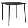 thumbnail image 3 of vidaXL 3 Piece Garden Dining Set Black, 3 of 4