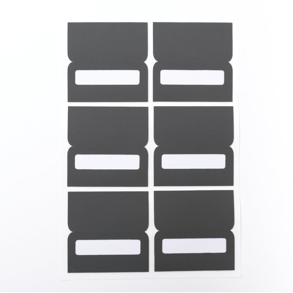 russell+hazel Vegan Leather Writable Tabs, 1 Count