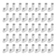 thumbnail image 2 of Pies de montaje para placa PCB, espaciador de PCB con tornillos, piezas de repuesto, pies en forma de L, 40 Uds., 2 of 9
