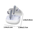 thumbnail image 3 of Earbuds Wireless, Hwkond Wireless Bluetooth Headphones With Charging Case Fingerprint Control AndSmart Noise Reduction Earphones IPX5 Living Water Proof, White, Up to 60% Off, 3 of 7