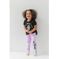 thumbnail image 5 of Disney Nightmare Before Christmas Jack Skellington Sally Big Girls T-Shirt and Leggings Outfit Set Toddler to Big Kid, 5 of 5