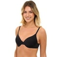 thumbnail image 3 of No Boundaries Lightly Lined Underwire T-Shirt Bra, Women's 34A to 40DDD, 3 of 4