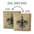 thumbnail image 2 of New Orleans Saints 8pk Licensed Cornhole Bags, 2 of 4