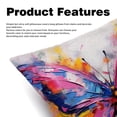 thumbnail image 2 of Butterfly Covers Throw Pillow Set - 2 Pack Throw Pillow Inserts Included - Unique Patterns - 16x16, 18x18, 20x20 Inches for Home Decor - Throw Pillow - Decorative Pillows, 2 of 6