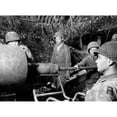 thumbnail image 2 of American Gunners Load A Shell Into The Barrel Of A Gun M1 155Mm 'Long Tom' In France. June-Sept. History, 2 of 2
