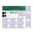 thumbnail image 1 of DIY Sound Control LED Music Spectrum Electronic Kit Column Audio Display PCB Soldering Practice Kit LM358 LM339, 1 of 6