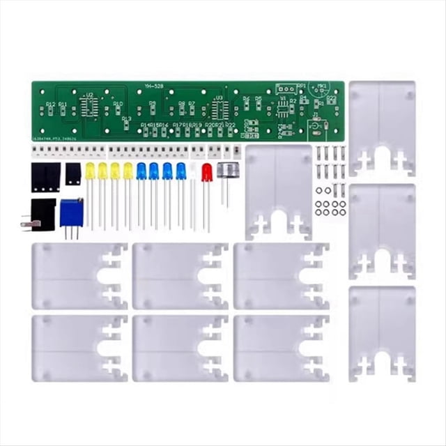 Kit Électronique de Contrôle Sonore LED Spectre Musical Colonne Audio Affichage PCB Kit de Pratique de Soudure LM358 LM339