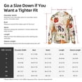 thumbnail image 5 of Kdxio Cute Vegetables Print Women Men Sun Protection UPF 50+ Jackets Zip Up Long Sleeve Hoodie Hiking Lightweight with Pockets, 5 of 7