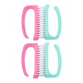 thumbnail image 2 of Nail Dusting Brush Manicure Fingernail Brushes Nail Care Removing Dust Assorted Color 4Pcs, 2 of 4