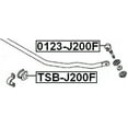 thumbnail image 2 of Febest FRONT STABILIZER BAR BUSHING D24 # TSB-J200F OEM 48815-B4031, 2 of 2