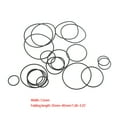 thumbnail image 3 of 50/100PCS 1.5mm Mix Size Round Cassette Tape Machine Belt Set Rubber Belts 35-85mm for Recorder Repeater Drive, 3 of 8
