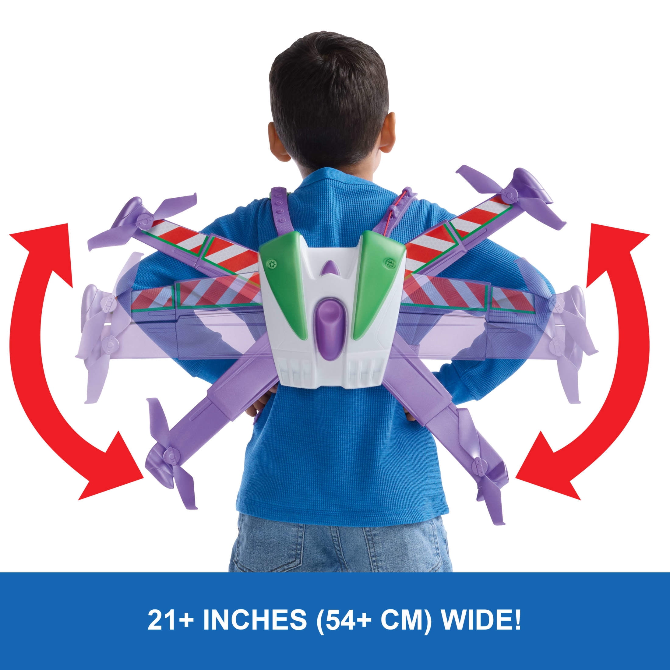 Disney and Pixar Toy Story 5 Hi-Tech Space Ranger Jetpack, Kids Role Play Gear with Lights & Sounds