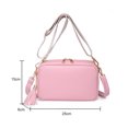 thumbnail image 3 of Bolso De Hombro Bolso femeninos de moda de hombro con cremallera portátil para viajes de compras, 3 of 5