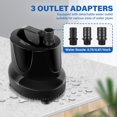 thumbnail image 4 of Bomba de agua Simple Deluxe 660GPH sumergible 2500L/H 45W, 4 of 7