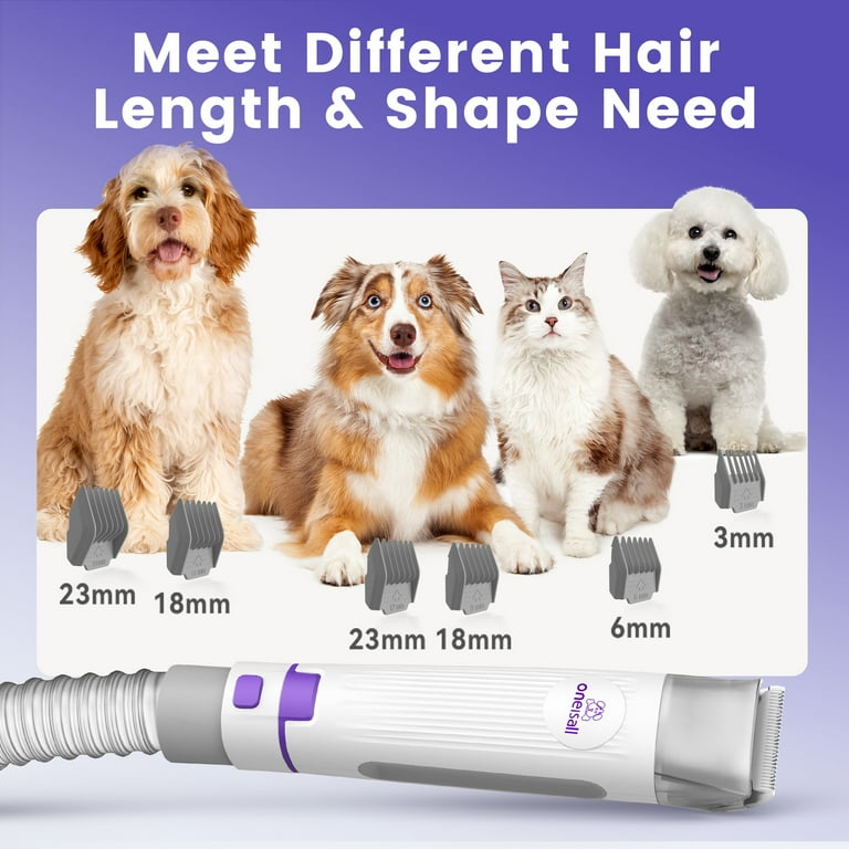 Oneisall LM3 Dog Grooming Vacuum, 8-in-1 Kit photo 7