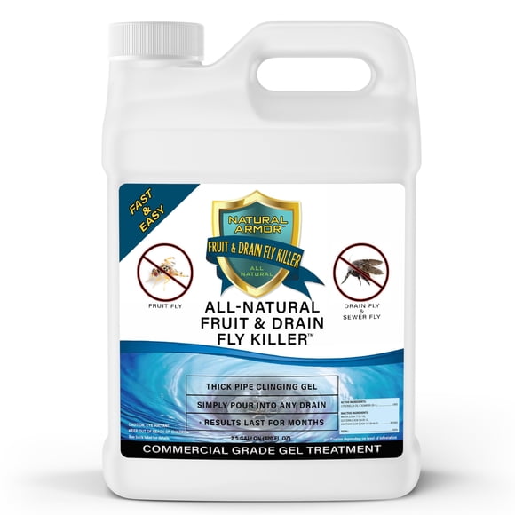 Tratamiento en gel drenante Natural Armor Fruit Fly & Drain Fly