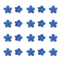 20x Blue Forget Me Not Flowers Dried Pressed Nature Craft' Flowers DIY P7C0