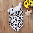 thumbnail image 3 of FRSASU Kids Clothing Toddler Kids Flower Bikini Swimwear Swimsuit Bathing Suit Beachwear White 100(100), 3 of 9