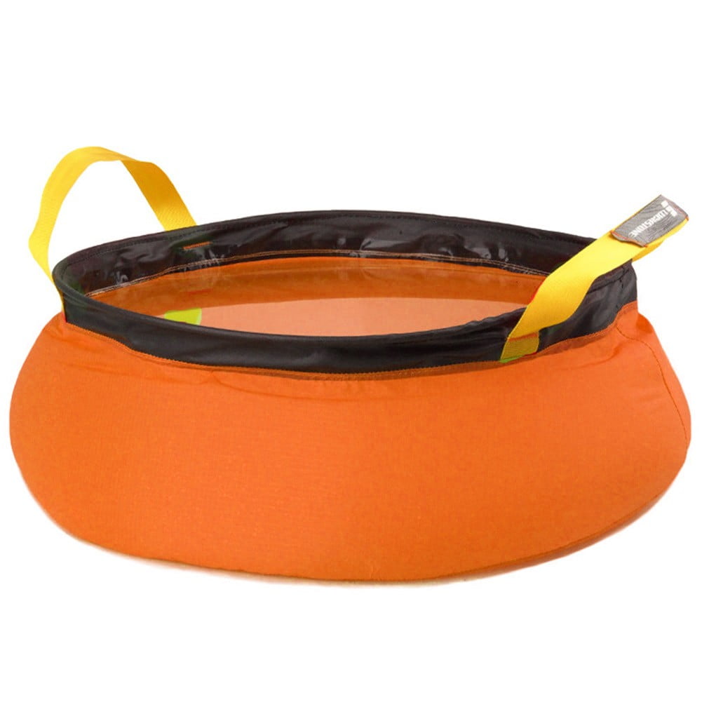 Ultralight Water Buckets Camping Folding Washing Basin With Handles