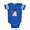 Royal Blue, variant on CafePress - Future Dentist - Cute Infant Baby Football Bodysuit