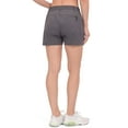 thumbnail image 4 of Women's Lightweight Stretch Quick Dry Shorts for Running Hiking Golf Grey L, 4 of 8