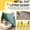 A002- Gray (Gray Handle), variant on Metal Cat Litter Scoop, Cat Scooper for Litter Box, 5X4 in Slotted Head, 11 in Handle, Cat Waste Sifting, deep Navy Grip, Large Capacity, 1 Pc