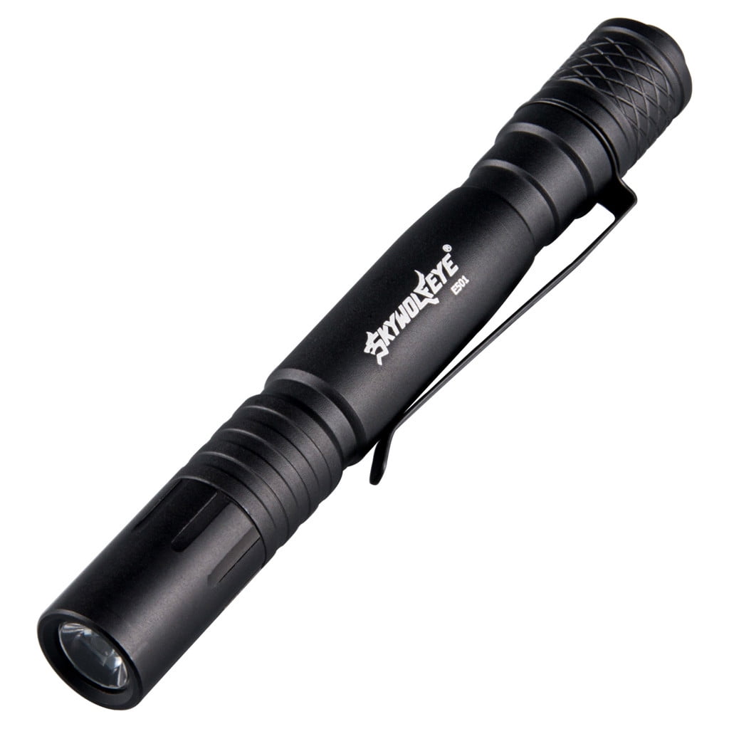 Details about   500000LM Mini LED Penlight Flashlight Torch Clip Pocket Waterproof Lamp Light 
