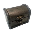 thumbnail image 1 of Brown Antique Grey Mini Wood Mini Box, 1 of 1