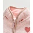 thumbnail image 6 of Toddler Girls Thin Fleece Jacket Cartoon Spring Baby Girls Boys Coats for Kids Pink 2T, 6 of 9