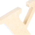 thumbnail image 6 of Unfinished Wood 5" Classic Font Letter X, 6 of 9